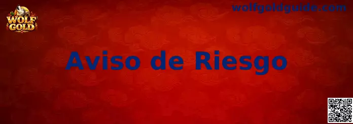 Aviso de Riesgo de Wolf Gold sobre juego responsable