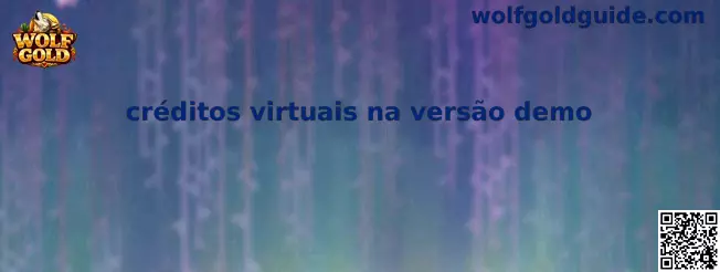 Créditos virtuais na versão demo en Wolf Gold