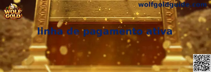 Guía visual de linha de pagamento ativa en Wolf Gold